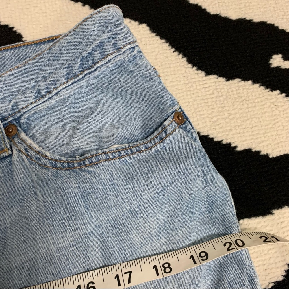 Levi's 501 Ct Custom Tapered Button Fly Jeans Blu… - image 6